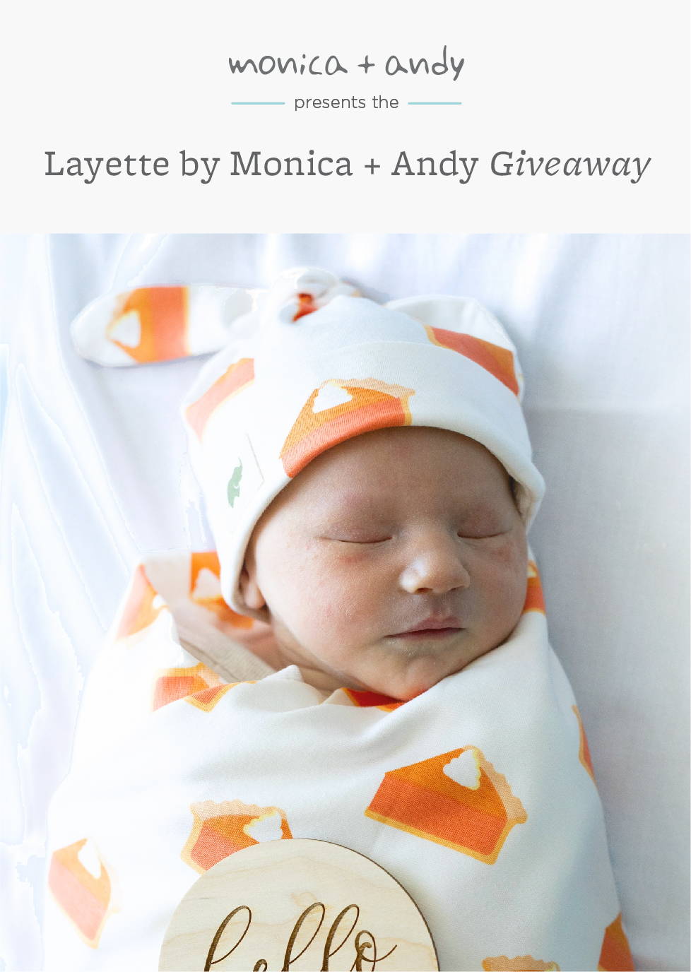 Monica and andy layette sale